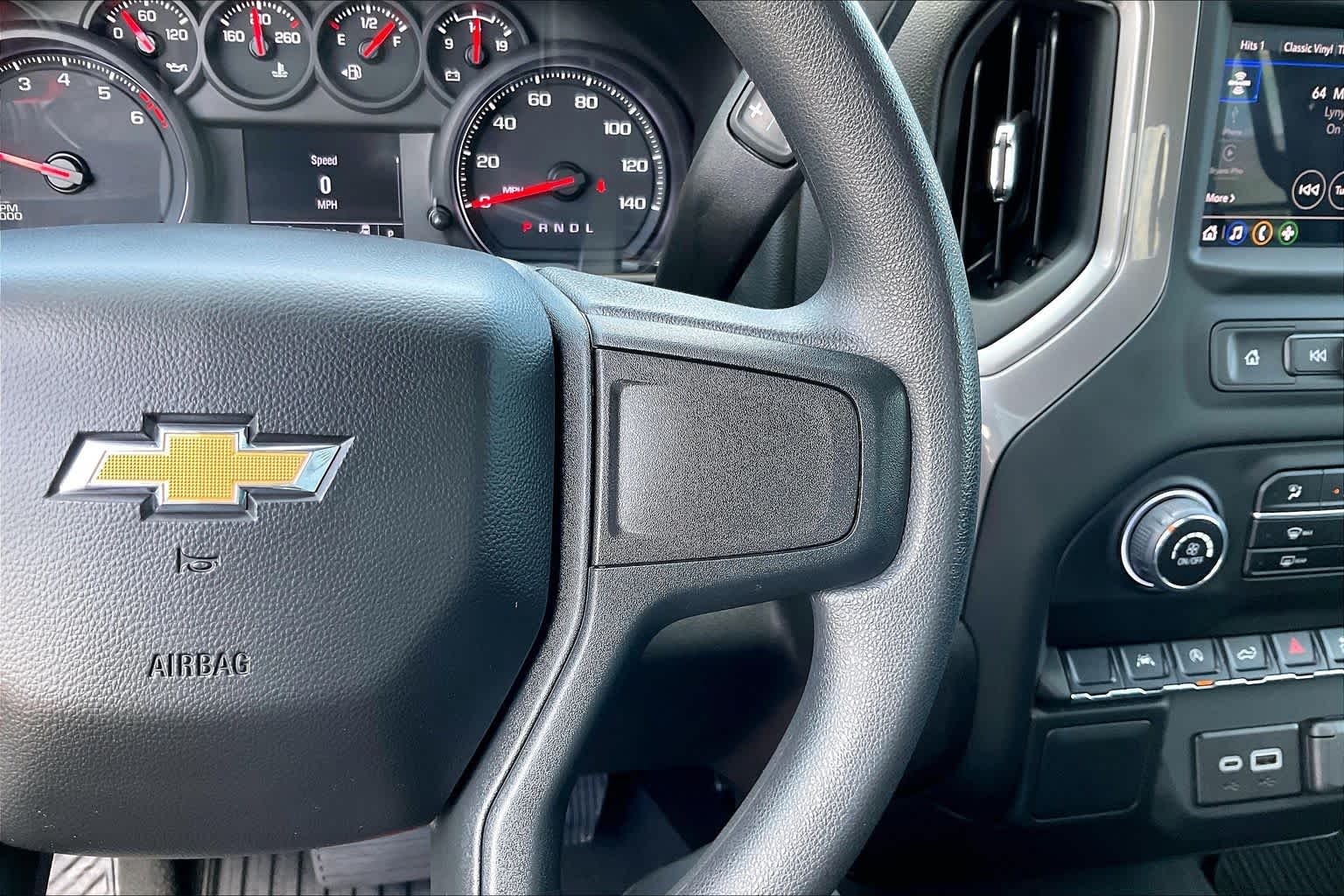 2024 Chevrolet Silverado 1500 Custom Black at Tomball Chrysler Dodge Jeep Ram