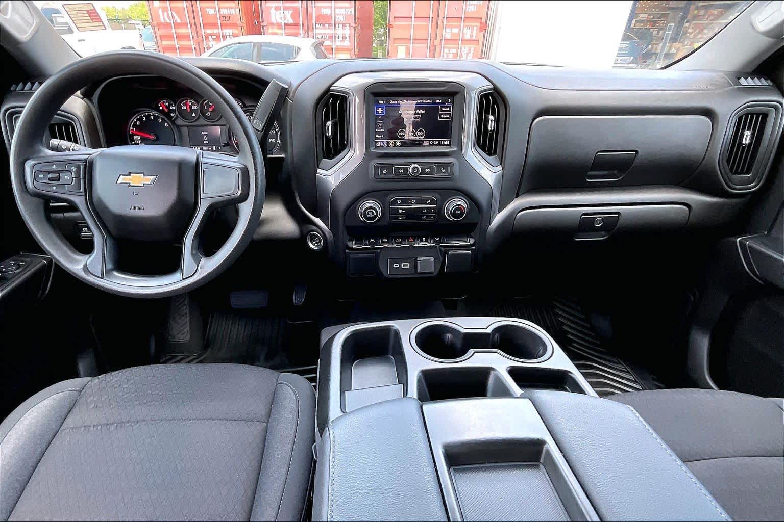 2024 Chevrolet Silverado 1500 Custom Black at Tomball Chrysler Dodge Jeep Ram