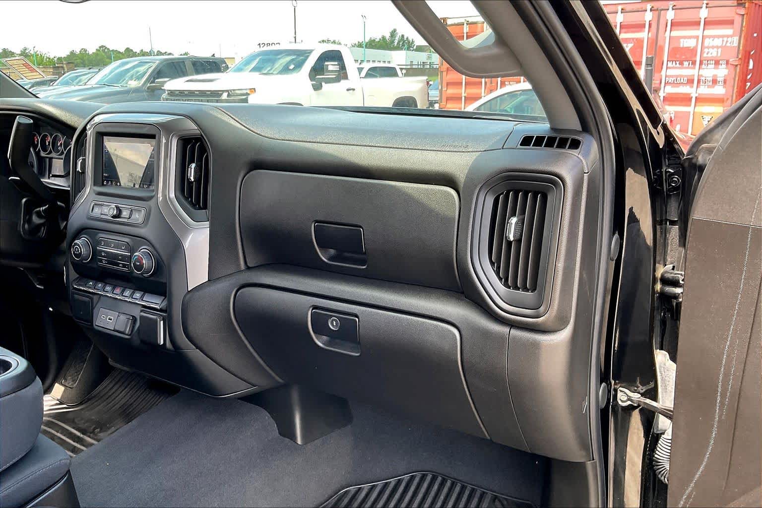 2024 Chevrolet Silverado 1500 Custom Black at Tomball Chrysler Dodge Jeep Ram