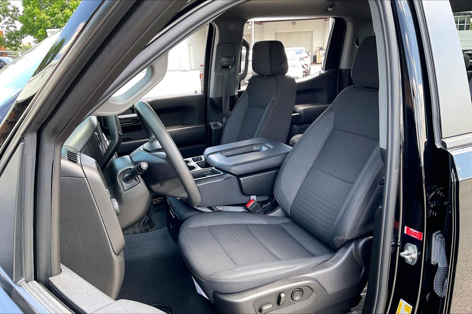 2024 Chevrolet Silverado 1500 Custom Black at Tomball Chrysler Dodge Jeep Ram