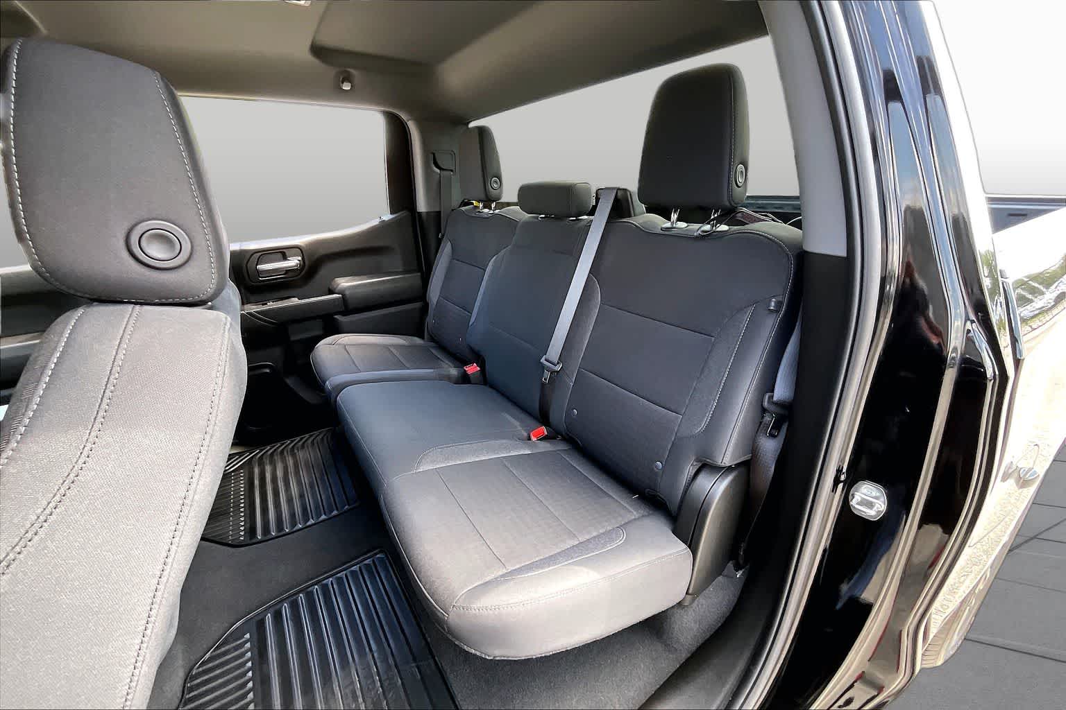 2024 Chevrolet Silverado 1500 Custom Black at Davis Chevrolet