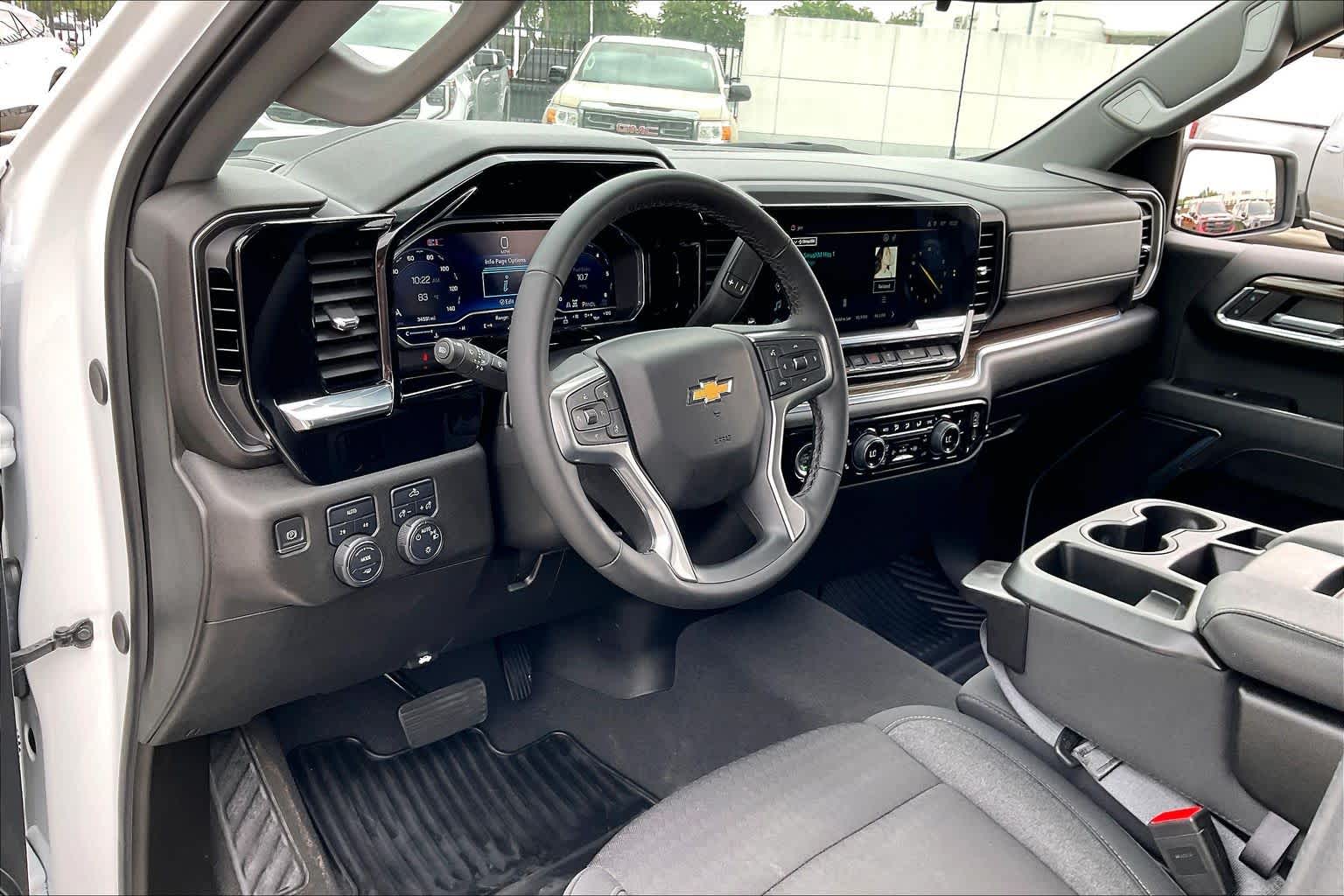 2024 Chevrolet Silverado 1500 LT Summit White at Group 1 GMC Buick South