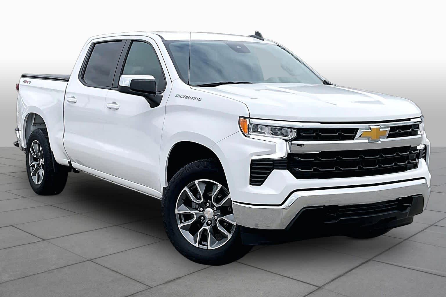 2024 Chevrolet Silverado 1500 LT Summit White at Group 1 GMC Buick South