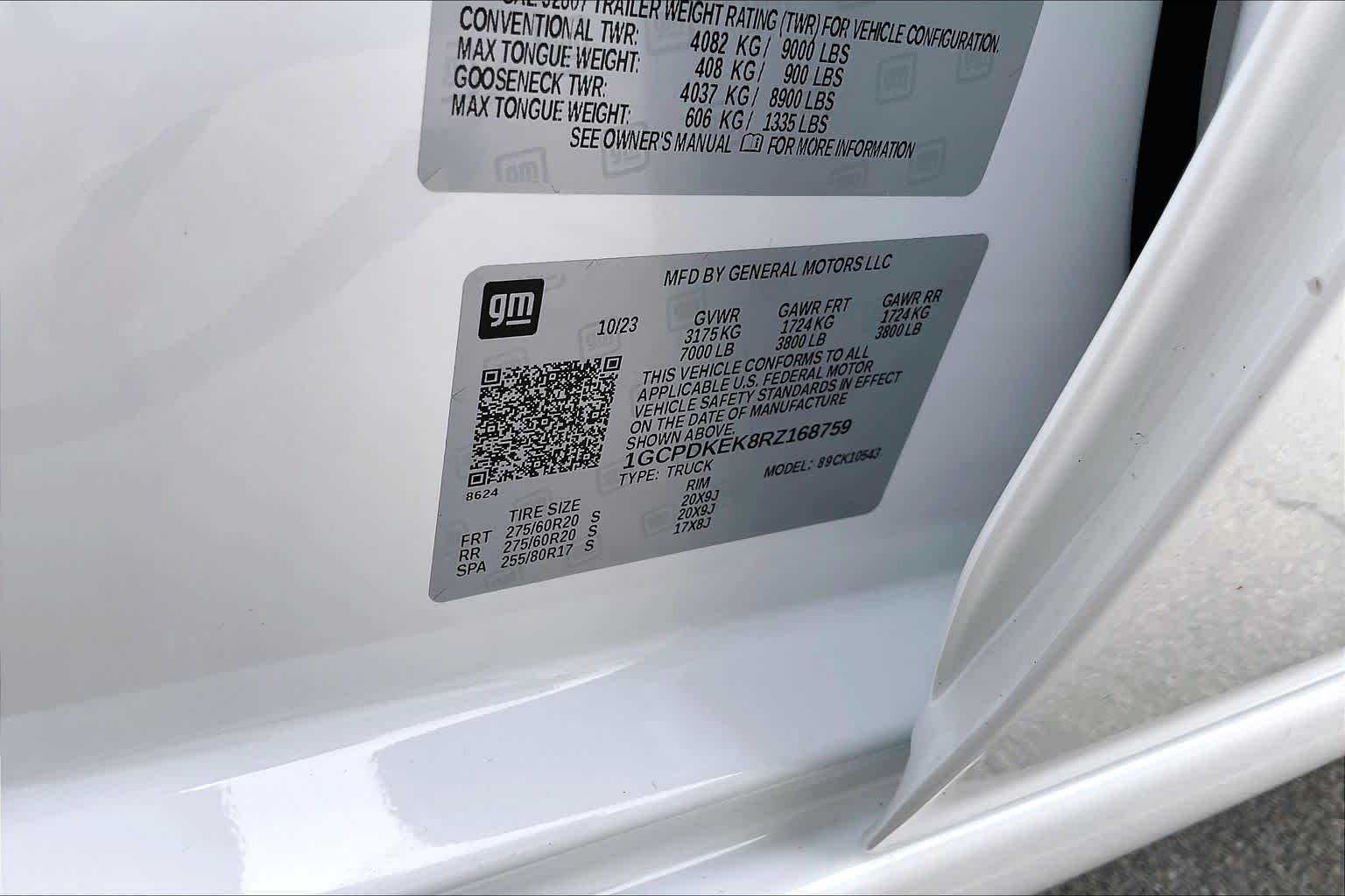 2024 Chevrolet Silverado 1500 LT Summit White at Group 1 GMC Buick South
