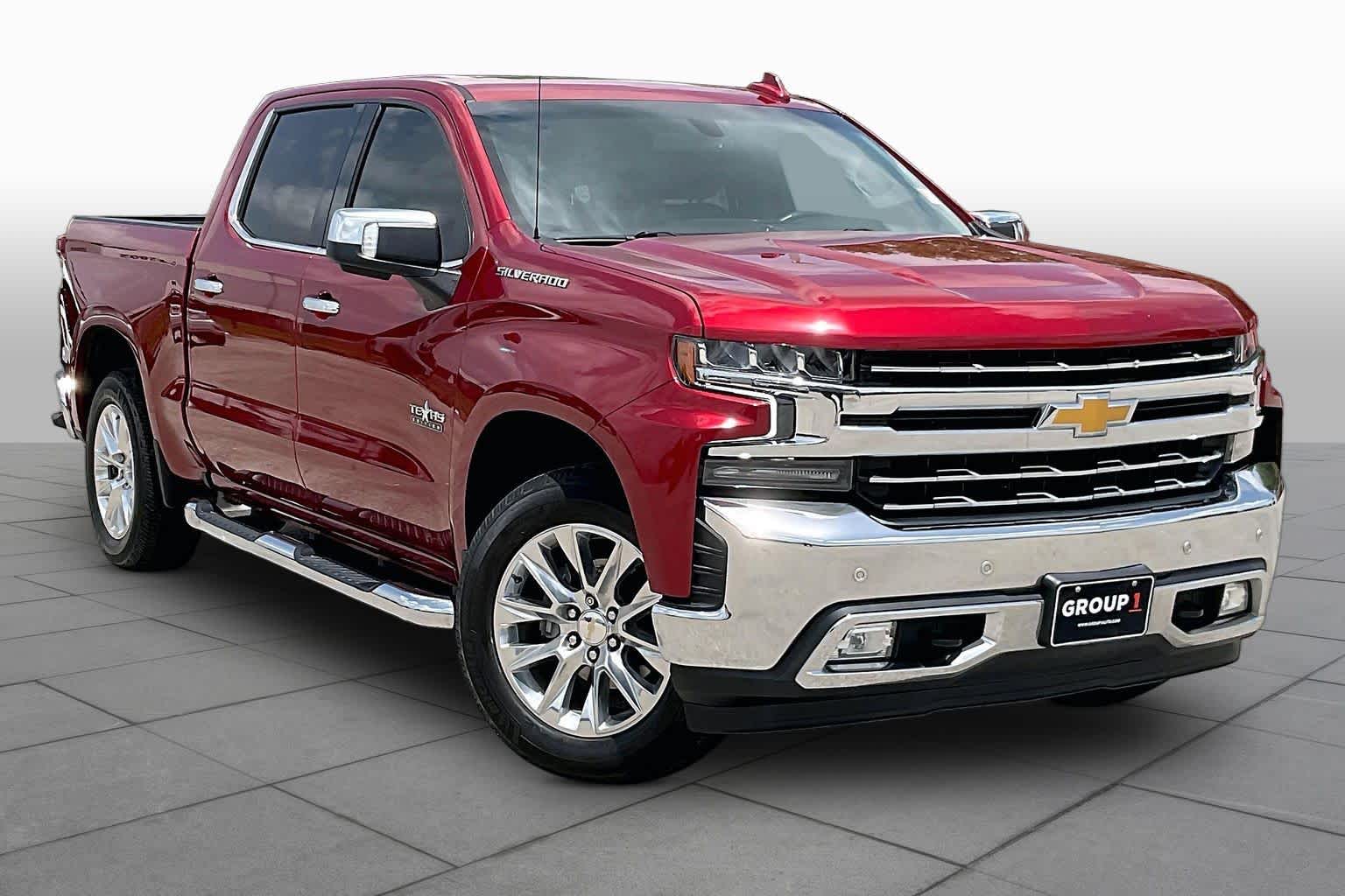 2022 Chevrolet Silverado 1500 LTD LTZ Cherry Red Tintcoat at Turner Chevrolet