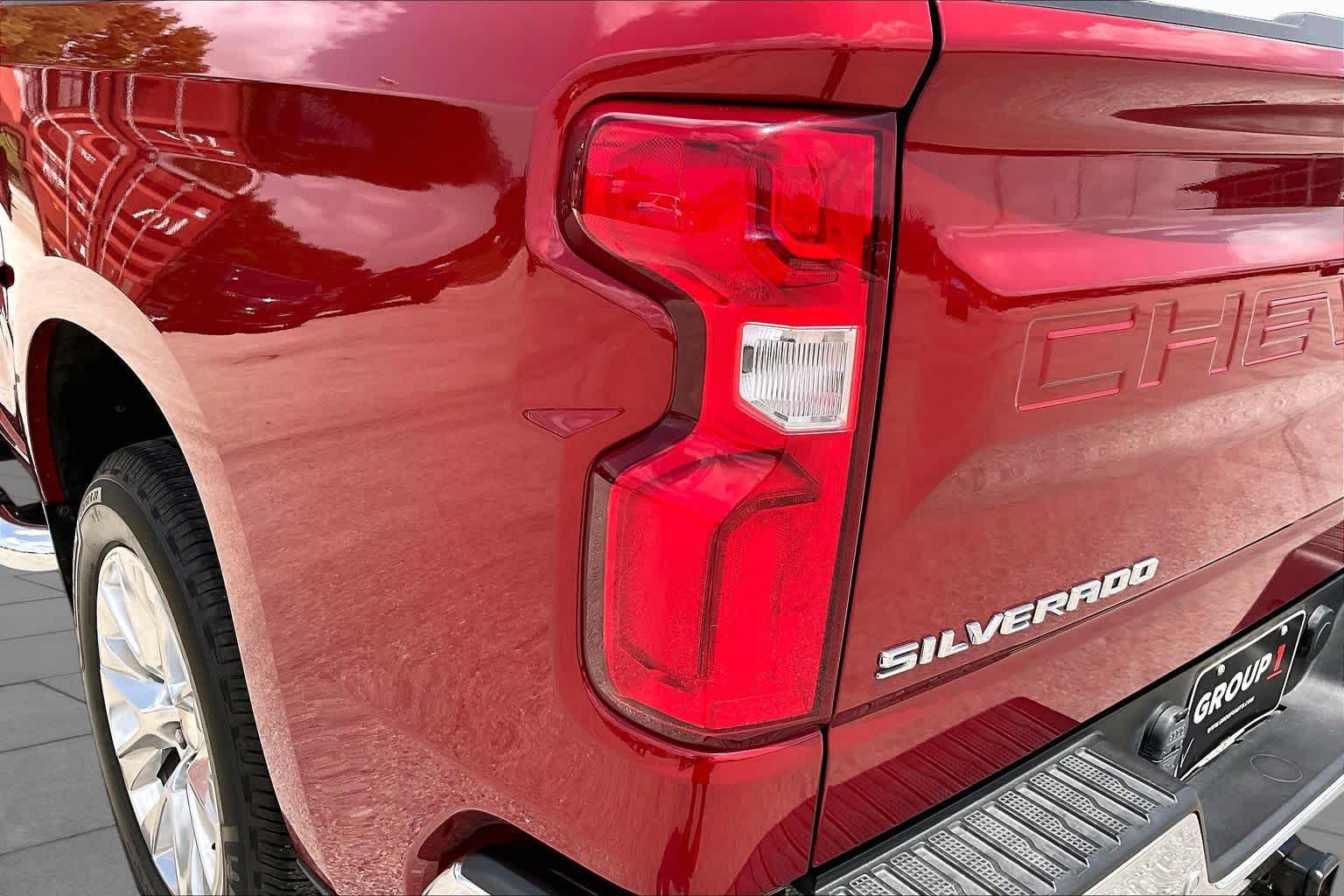 2022 Chevrolet Silverado 1500 LTD LTZ Cherry Red Tintcoat at Turner Chevrolet