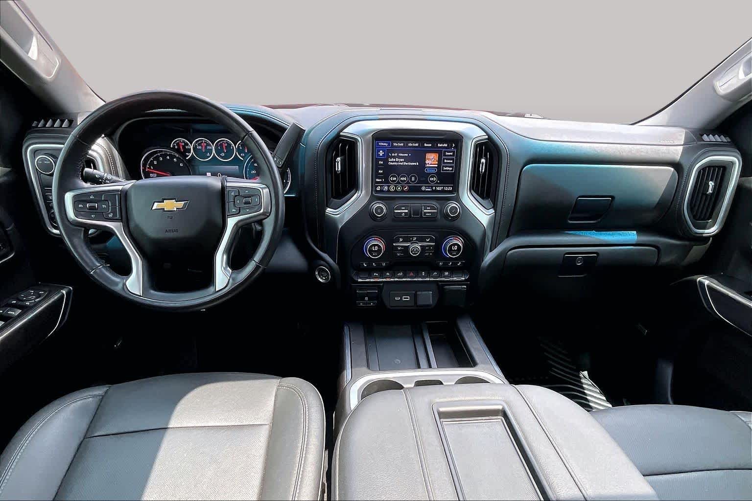 2022 Chevrolet Silverado 1500 LTD LTZ Cherry Red Tintcoat at Turner Chevrolet