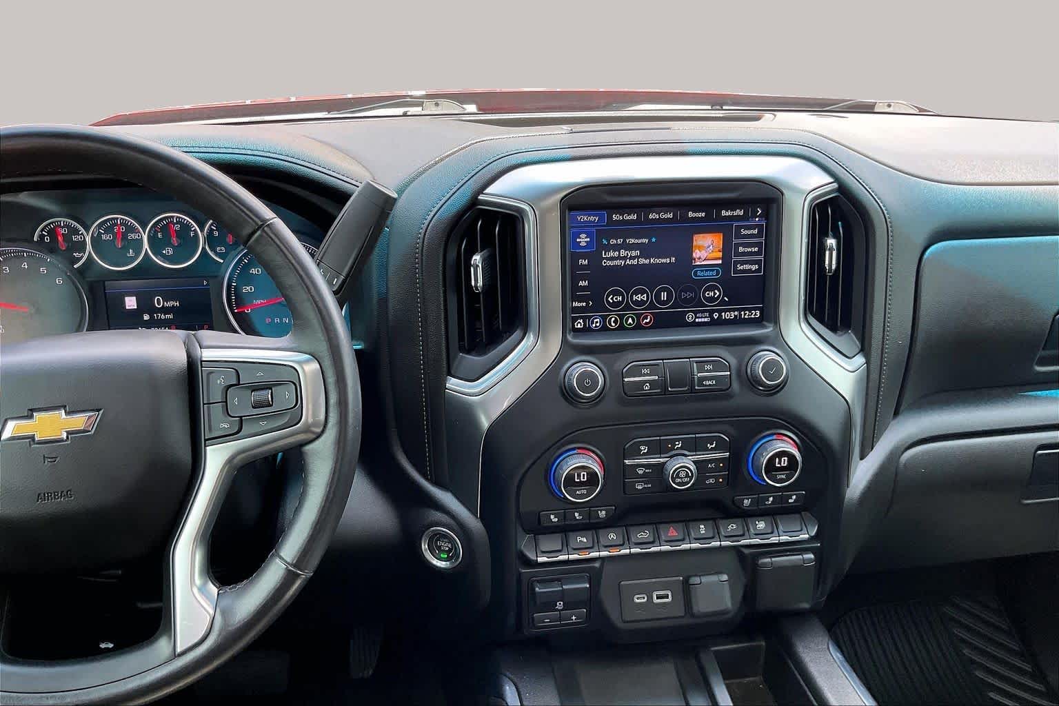 2022 Chevrolet Silverado 1500 LTD LTZ Cherry Red Tintcoat at Turner Chevrolet