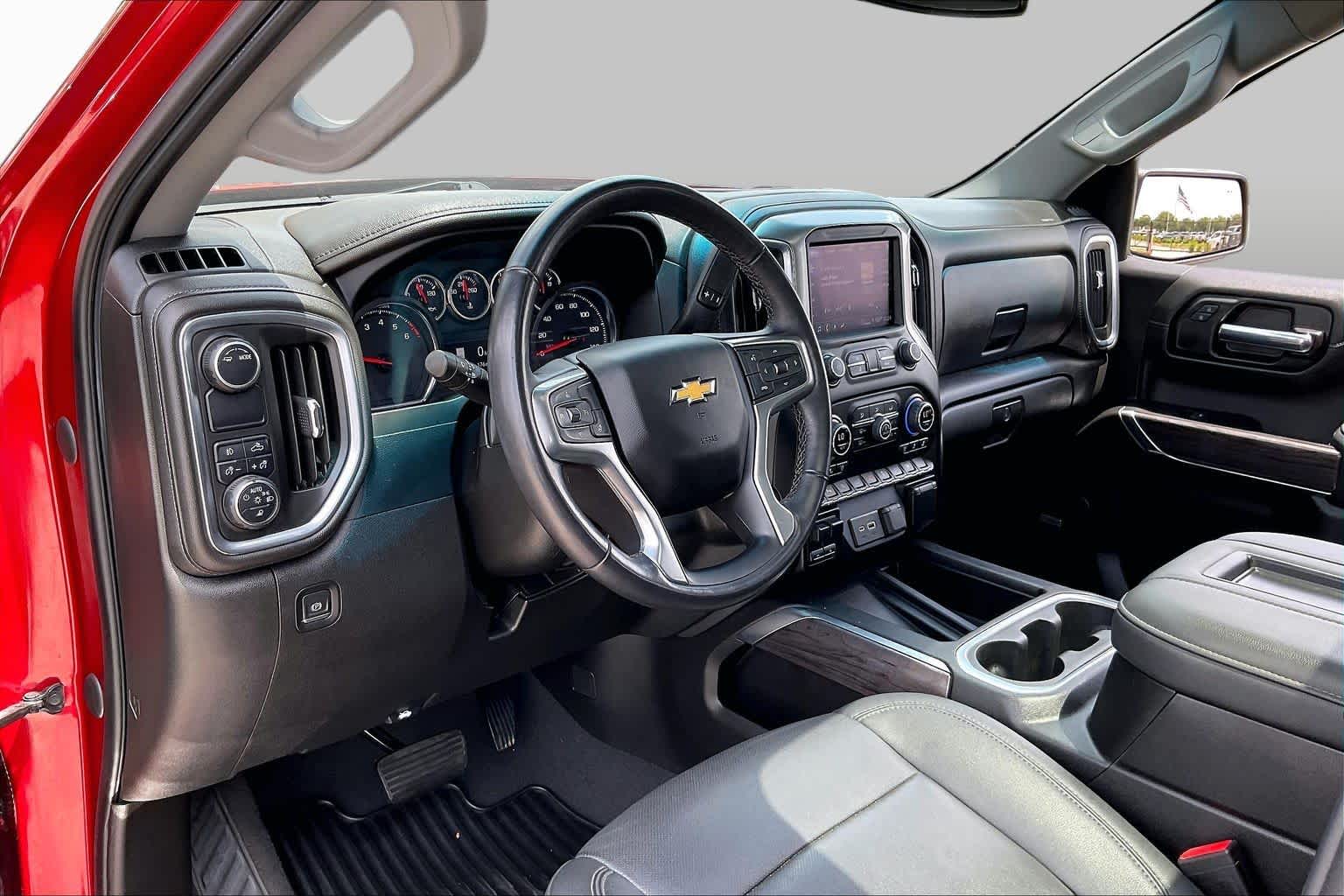 2022 Chevrolet Silverado 1500 LTD LTZ Cherry Red Tintcoat at Turner Chevrolet