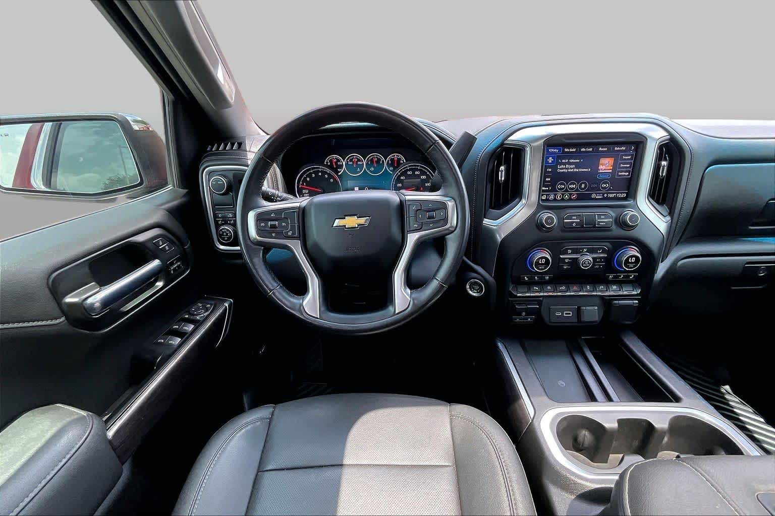 2022 Chevrolet Silverado 1500 LTD LTZ Cherry Red Tintcoat at Turner Chevrolet