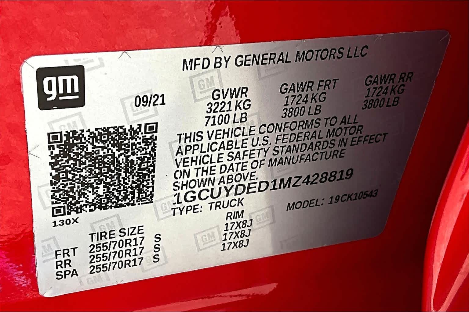 2021 Chevrolet Silverado 1500 LT Red Hot at AutoNation Chevrolet Gulf Fwy
