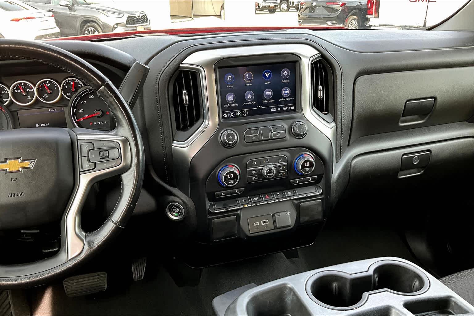 2021 Chevrolet Silverado 1500 LT Red Hot at AutoNation Chevrolet Gulf Fwy