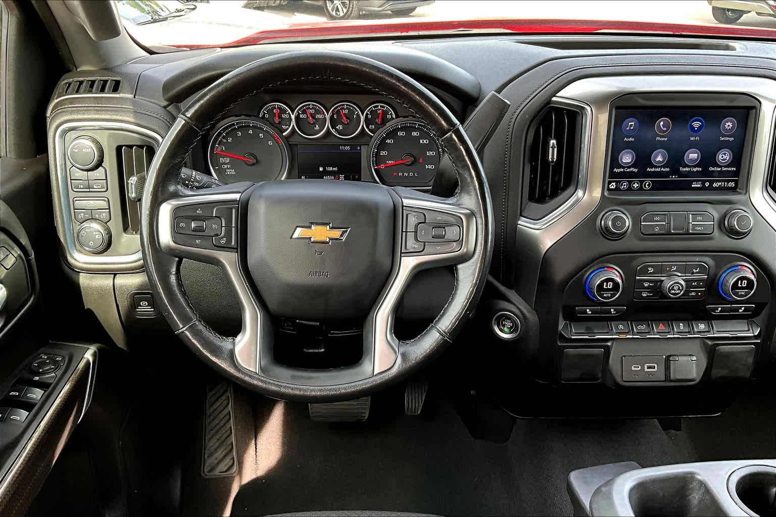 2021 Chevrolet Silverado 1500 LT Red Hot at AutoNation Chevrolet Gulf Fwy