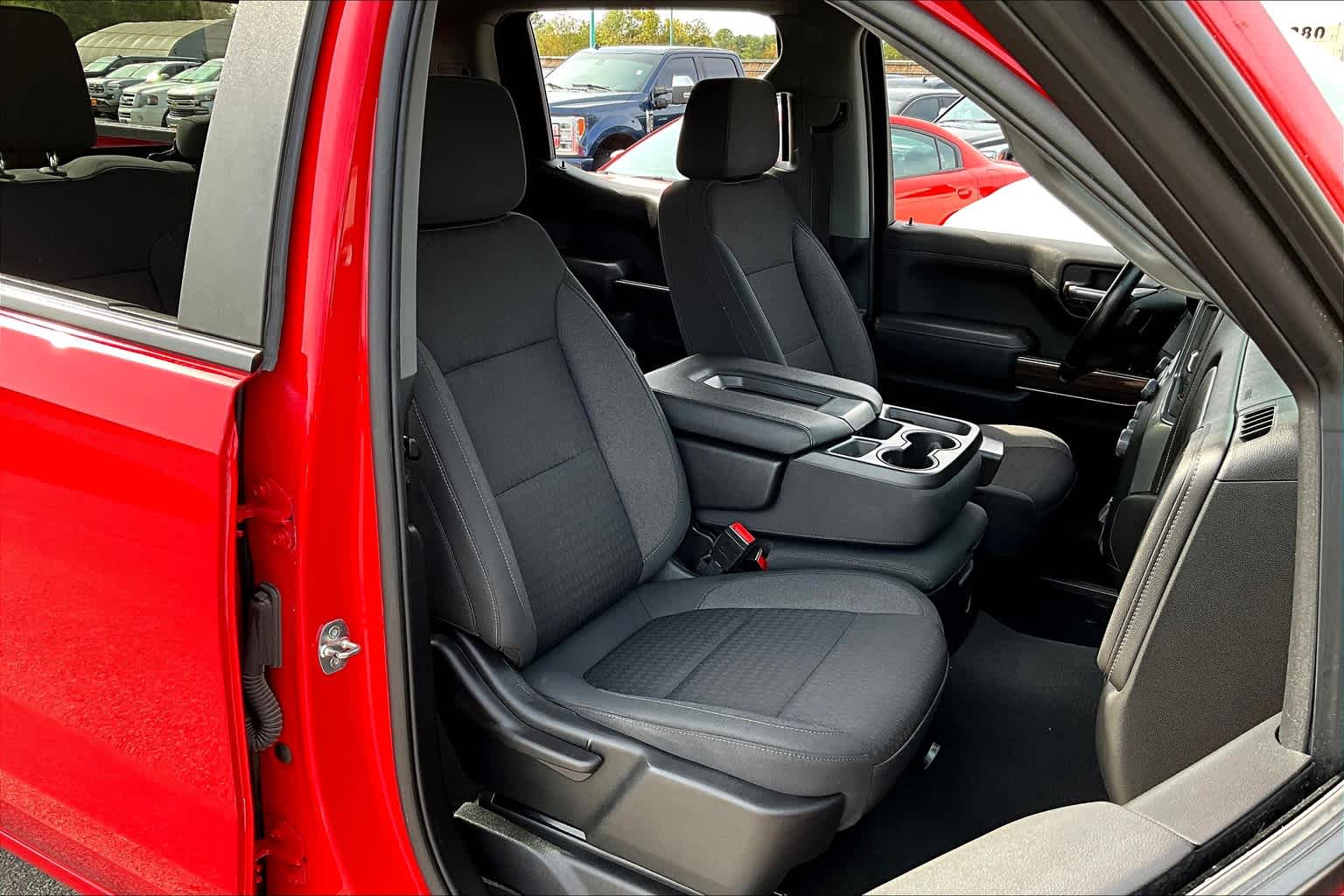 2021 Chevrolet Silverado 1500 LT Red Hot at AutoNation Chevrolet Gulf Fwy