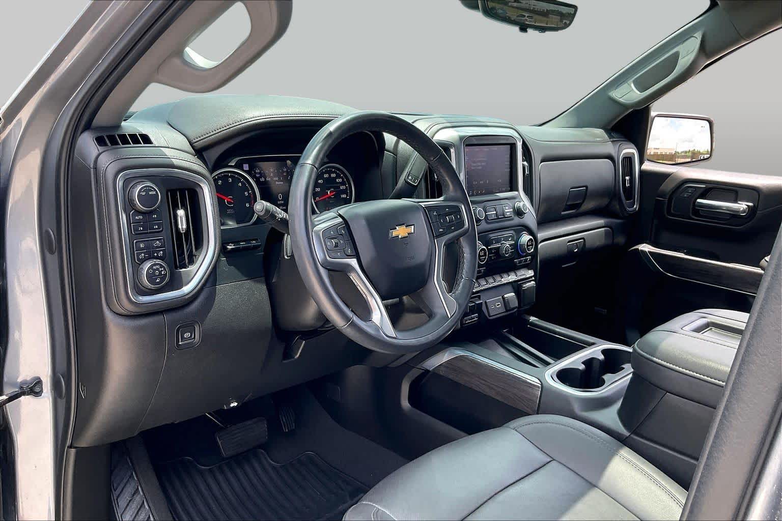 2022 Chevrolet Silverado 1500 LTD LTZ Satin Steel Metallic at AutoNation Chevrolet Gulf Fwy