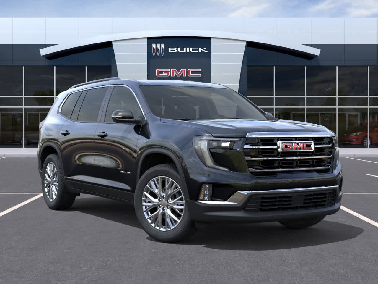 2026 GMC Acadia FWD Elevation Ebony Twilight Metallic at Group 1 GMC Buick South