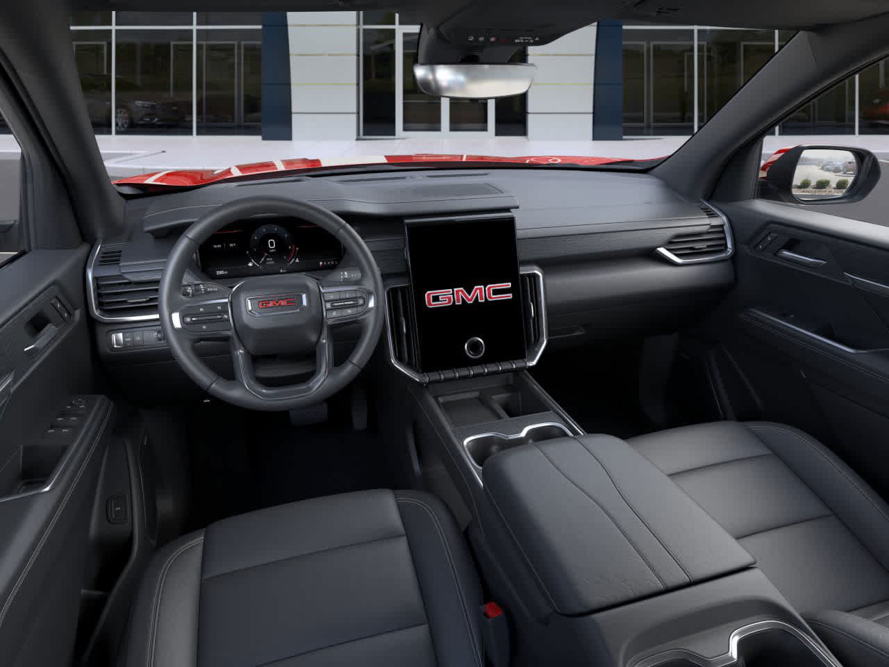 2026 GMC Acadia FWD Elevation Volcanic Red Tintcoat at Group 1 GMC Buick South