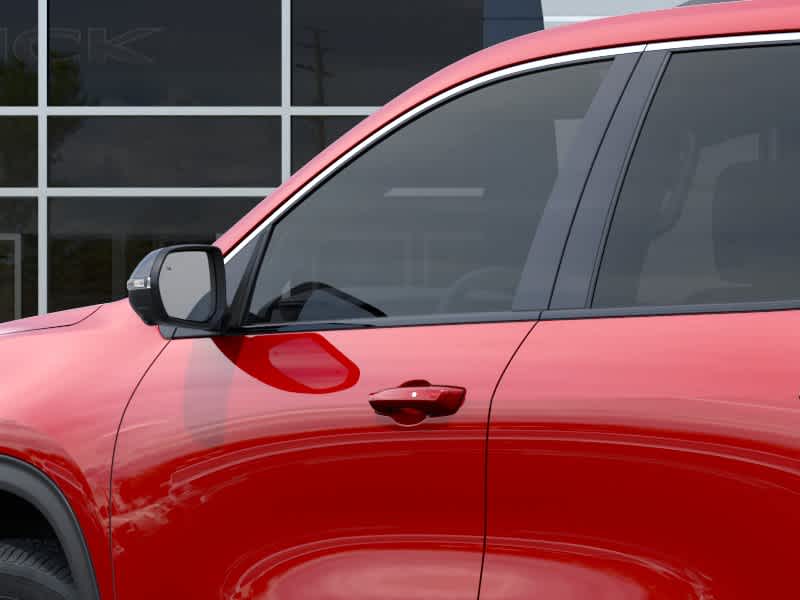 2026 GMC Acadia FWD Elevation Volcanic Red Tintcoat at Texan GMC Buick