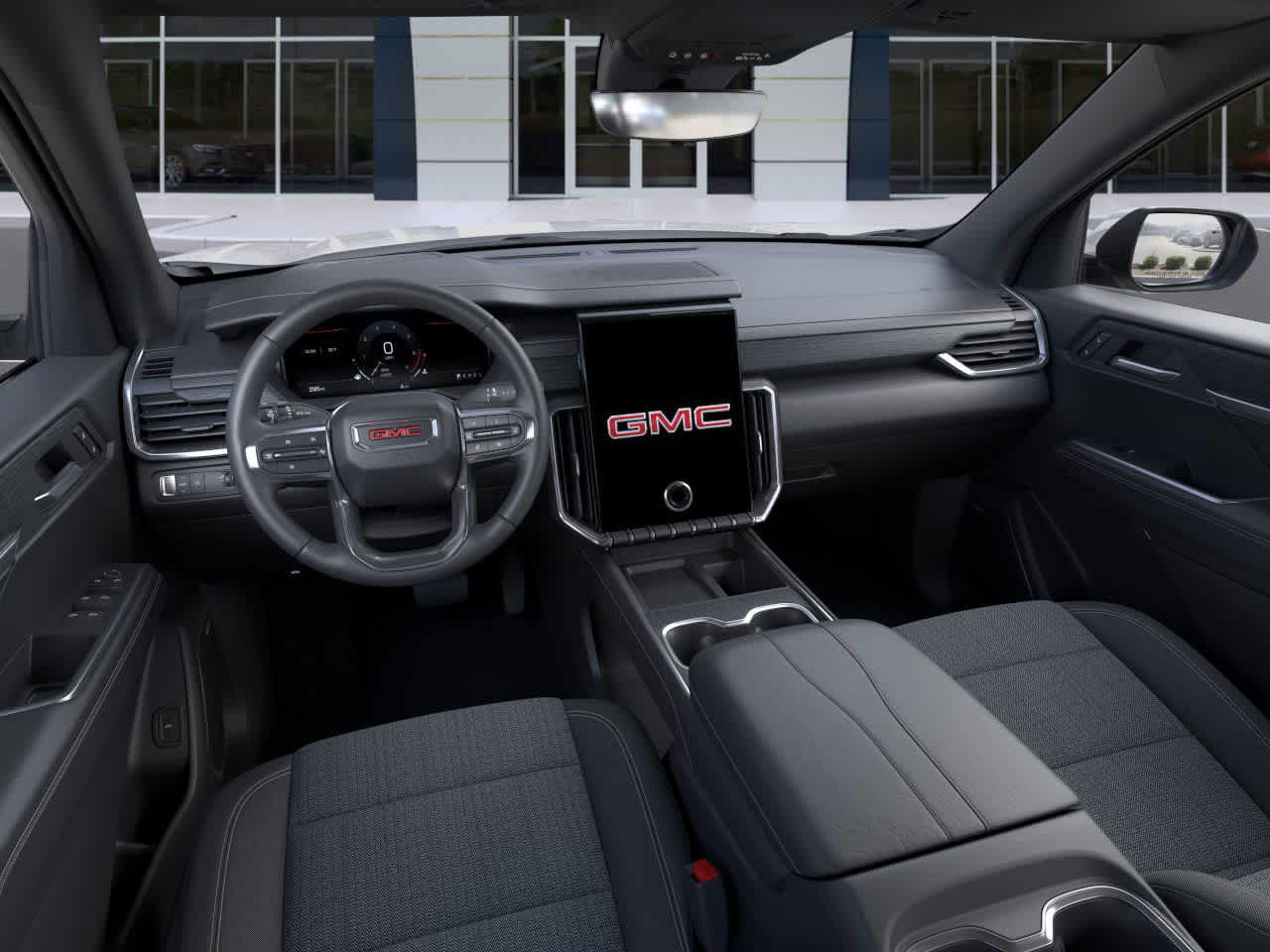 2026 GMC Acadia FWD Elevation Summit White at Group 1 GMC Buick South