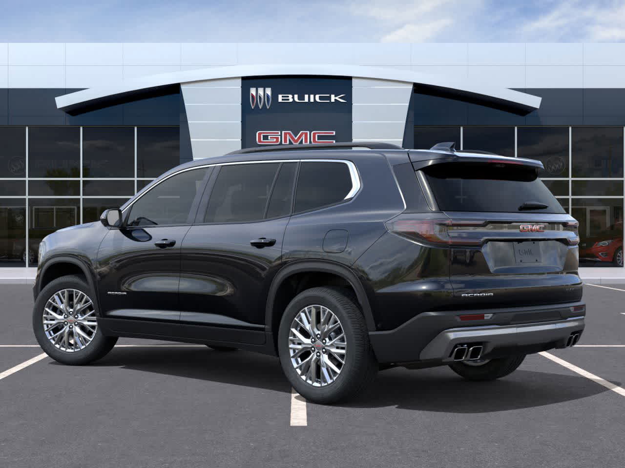2026 GMC Acadia FWD Elevation Ebony Twilight Metallic at Group 1 GMC Buick South