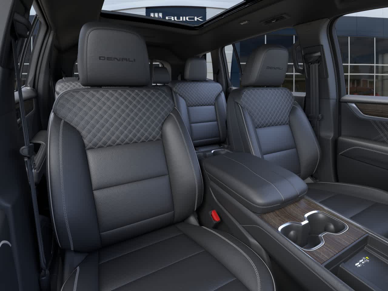 2026 GMC Acadia FWD Denali Volcanic Red Tintcoat at Texan GMC Buick
