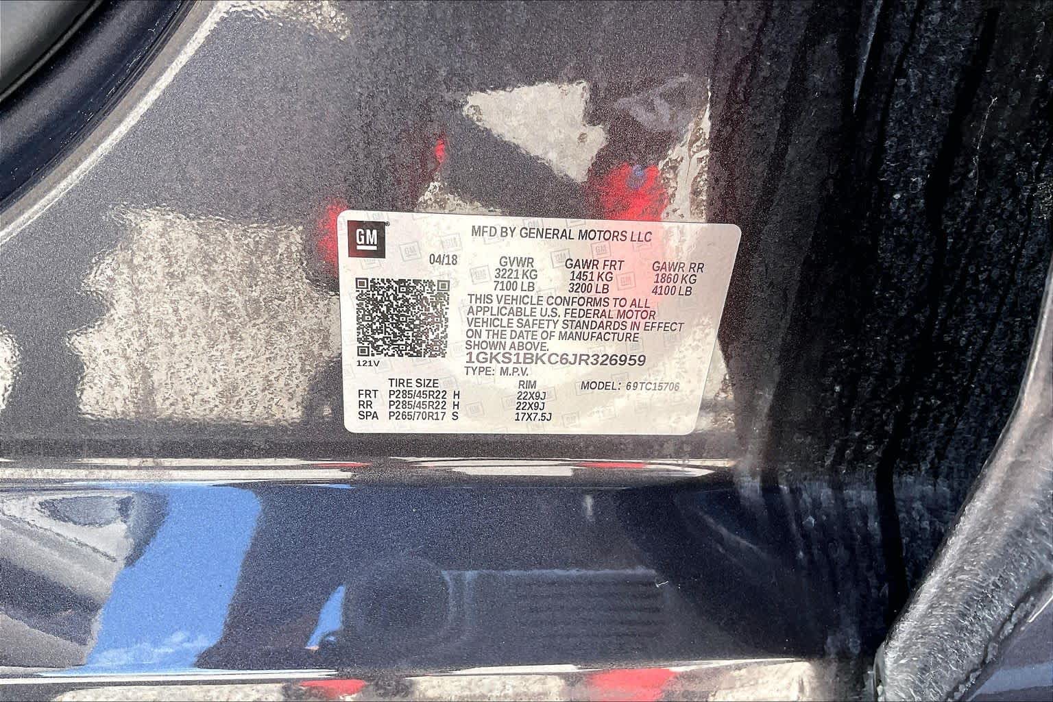2018 GMC Yukon SLT Iridium Metallic at Texan GMC Buick