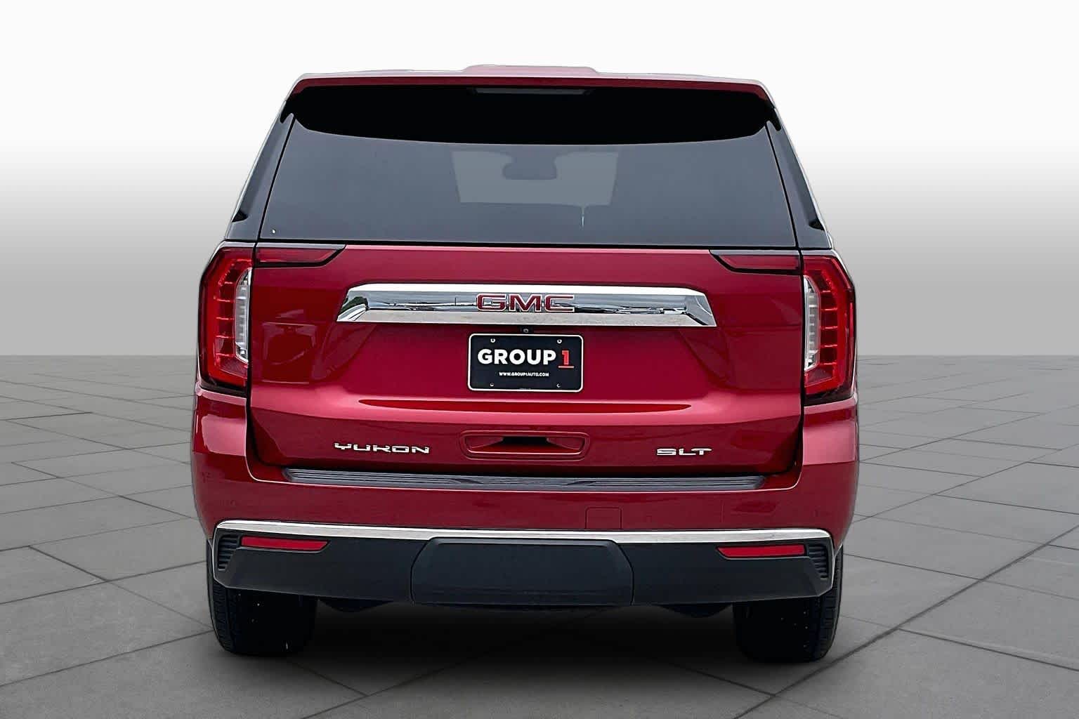 2024 GMC Yukon SLT Volcanic Red Tintcoat at Group 1 GMC Buick South