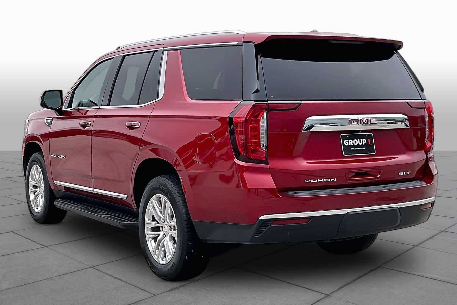 2024 GMC Yukon SLT Volcanic Red Tintcoat at Group 1 GMC Buick South