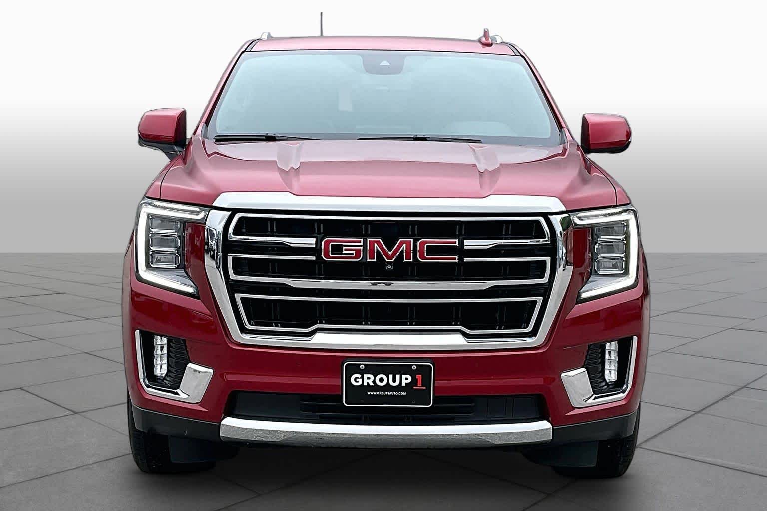 2024 GMC Yukon SLT Volcanic Red Tintcoat at Group 1 GMC Buick South