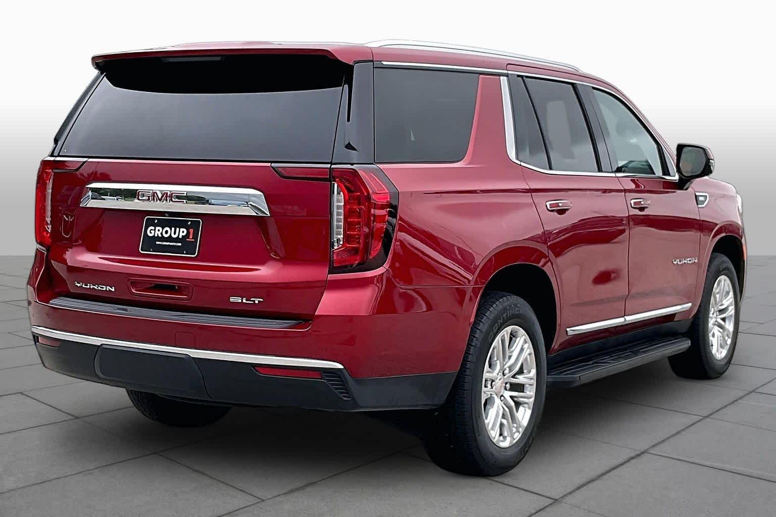 2024 GMC Yukon SLT Volcanic Red Tintcoat at Group 1 GMC Buick South
