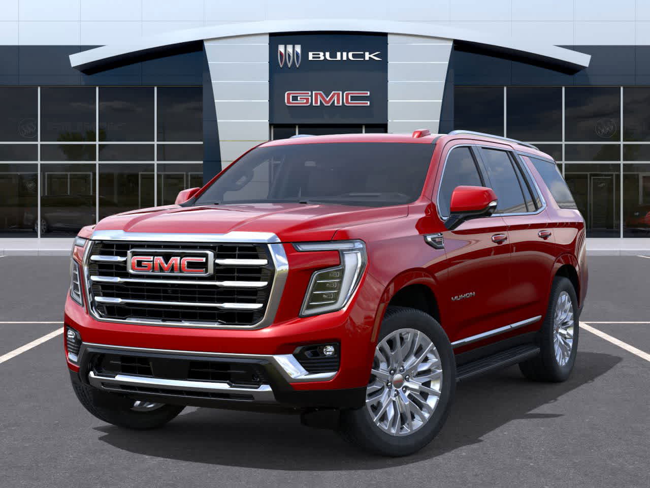 2026 GMC Yukon Elevation Volcanic Red Tintcoat at Group 1 GMC Buick South