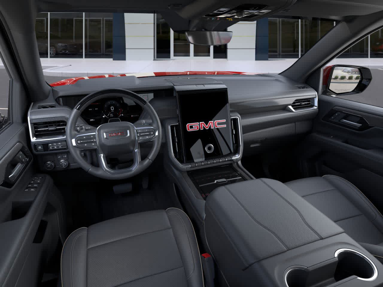 2026 GMC Yukon Elevation Volcanic Red Tintcoat at Group 1 GMC Buick South