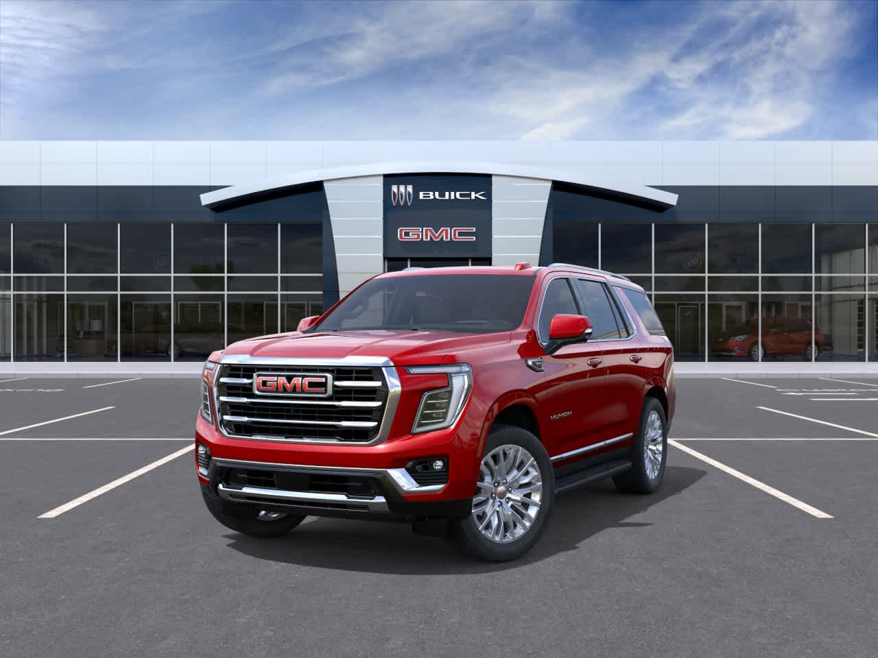 2026 GMC Yukon Elevation Volcanic Red Tintcoat at Group 1 GMC Buick South
