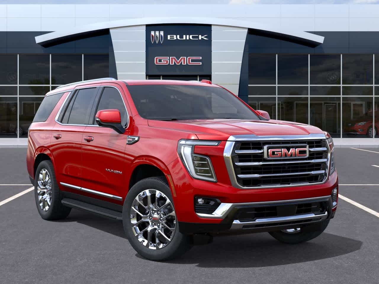 2026 GMC Yukon Elevation Volcanic Red Tintcoat at Group 1 GMC Buick South