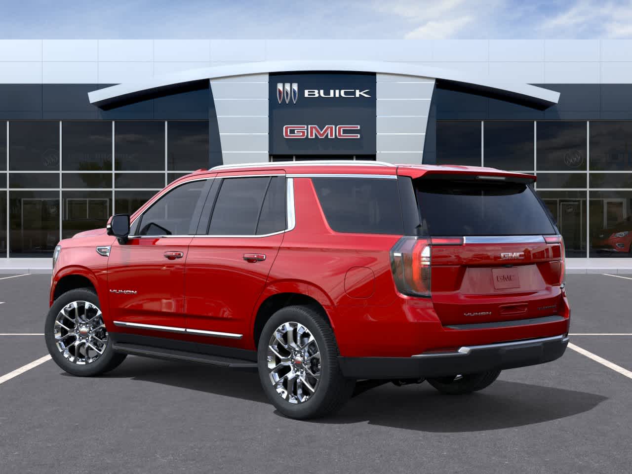 2026 GMC Yukon Elevation Volcanic Red Tintcoat at Group 1 GMC Buick South