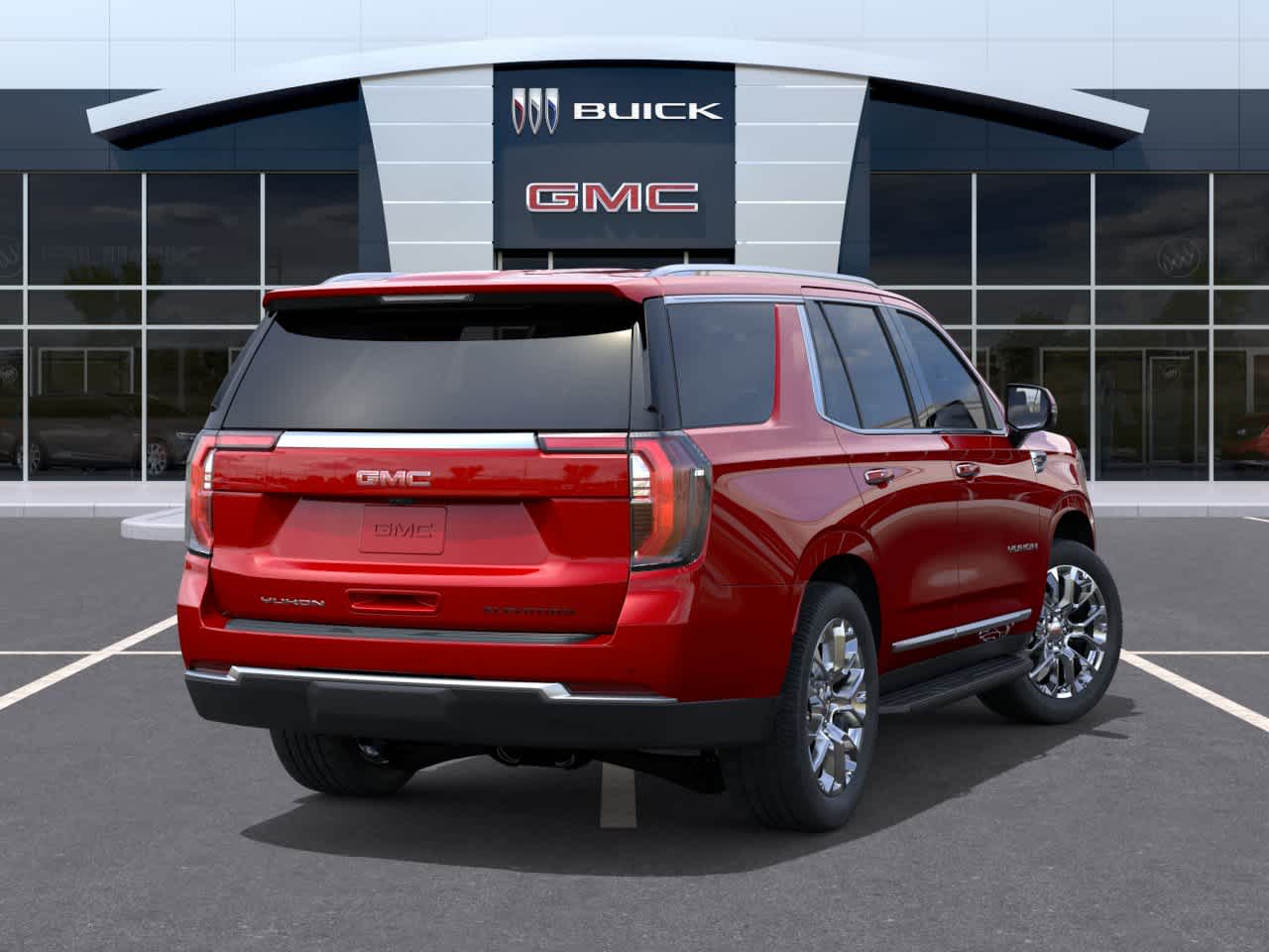 2026 GMC Yukon Elevation Volcanic Red Tintcoat at Group 1 GMC Buick South