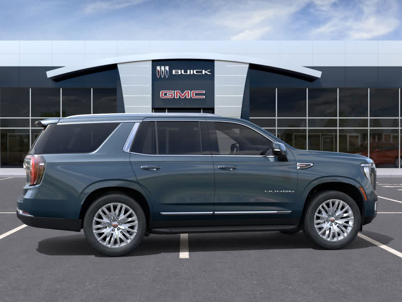 2026 GMC Yukon Elevation Downpour Metallic at Group 1 GMC Buick South