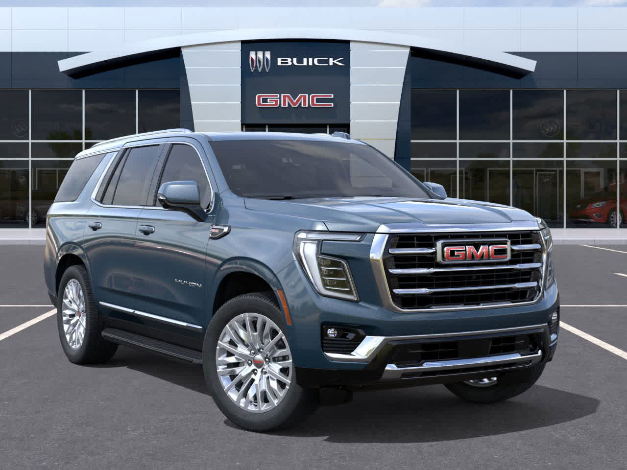 2026 GMC Yukon Elevation Downpour Metallic at Group 1 GMC Buick South