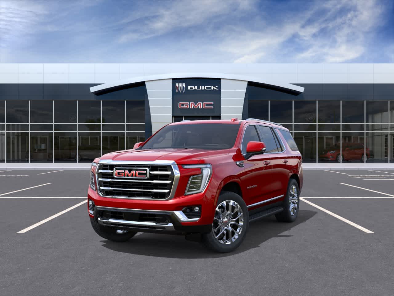 2026 GMC Yukon Elevation Volcanic Red Tintcoat at Group 1 GMC Buick South