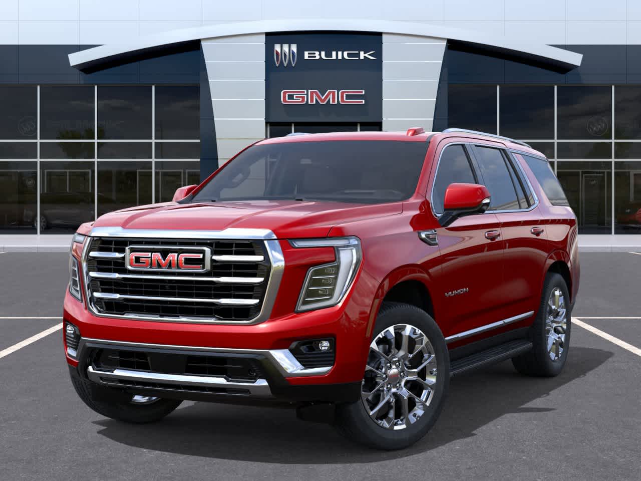 2026 GMC Yukon Elevation Volcanic Red Tintcoat at Group 1 GMC Buick South