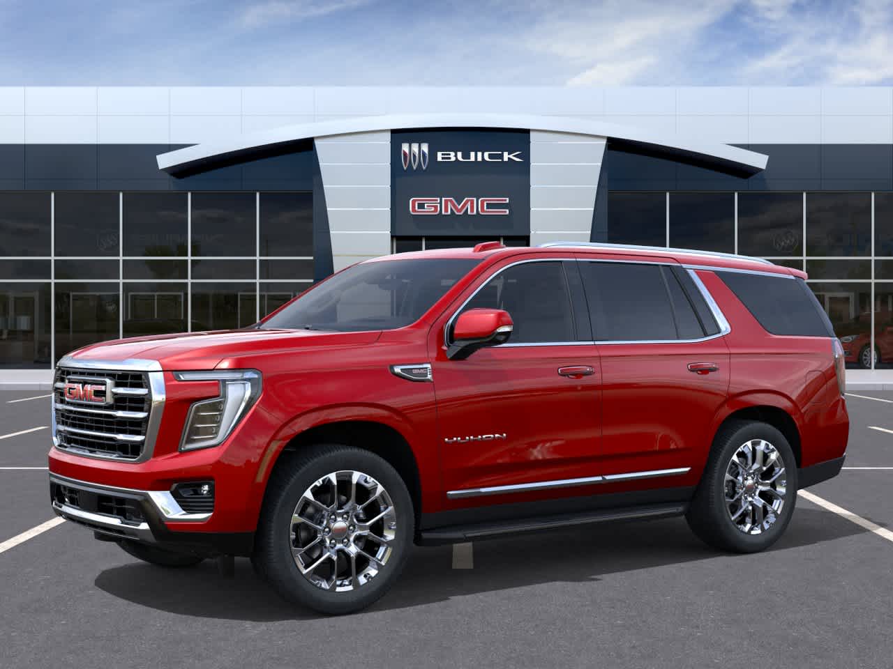 2026 GMC Yukon Elevation Volcanic Red Tintcoat at Group 1 GMC Buick South