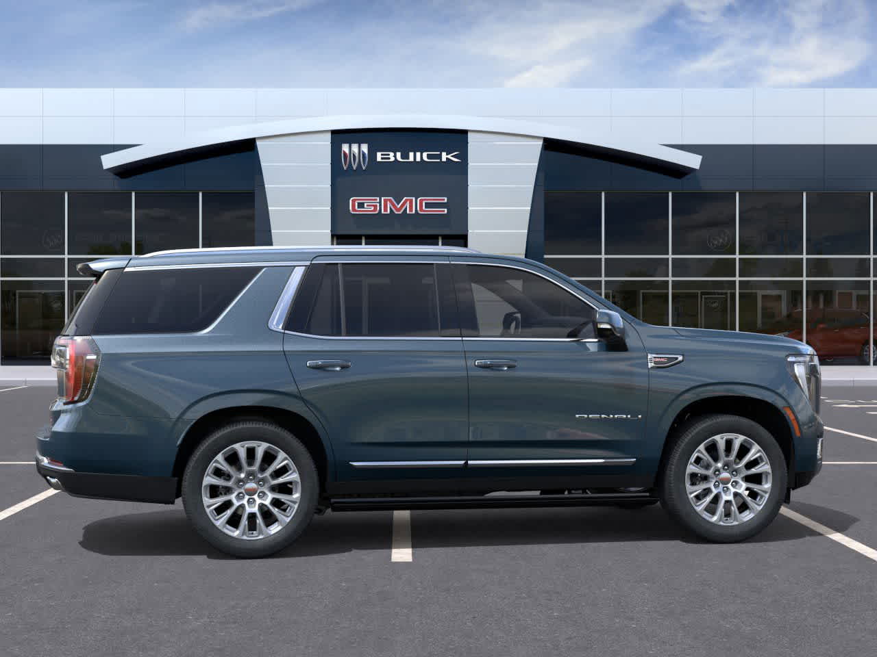 2026 GMC Yukon Denali Denali Downpour Metallic at Group 1 GMC Buick South