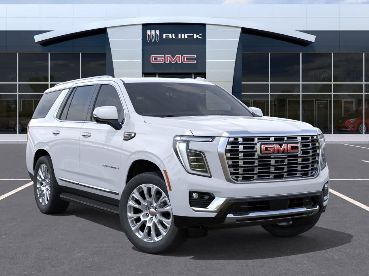 2026 GMC Yukon Denali Denali Glacier White Tricoat at Group 1 GMC Buick South