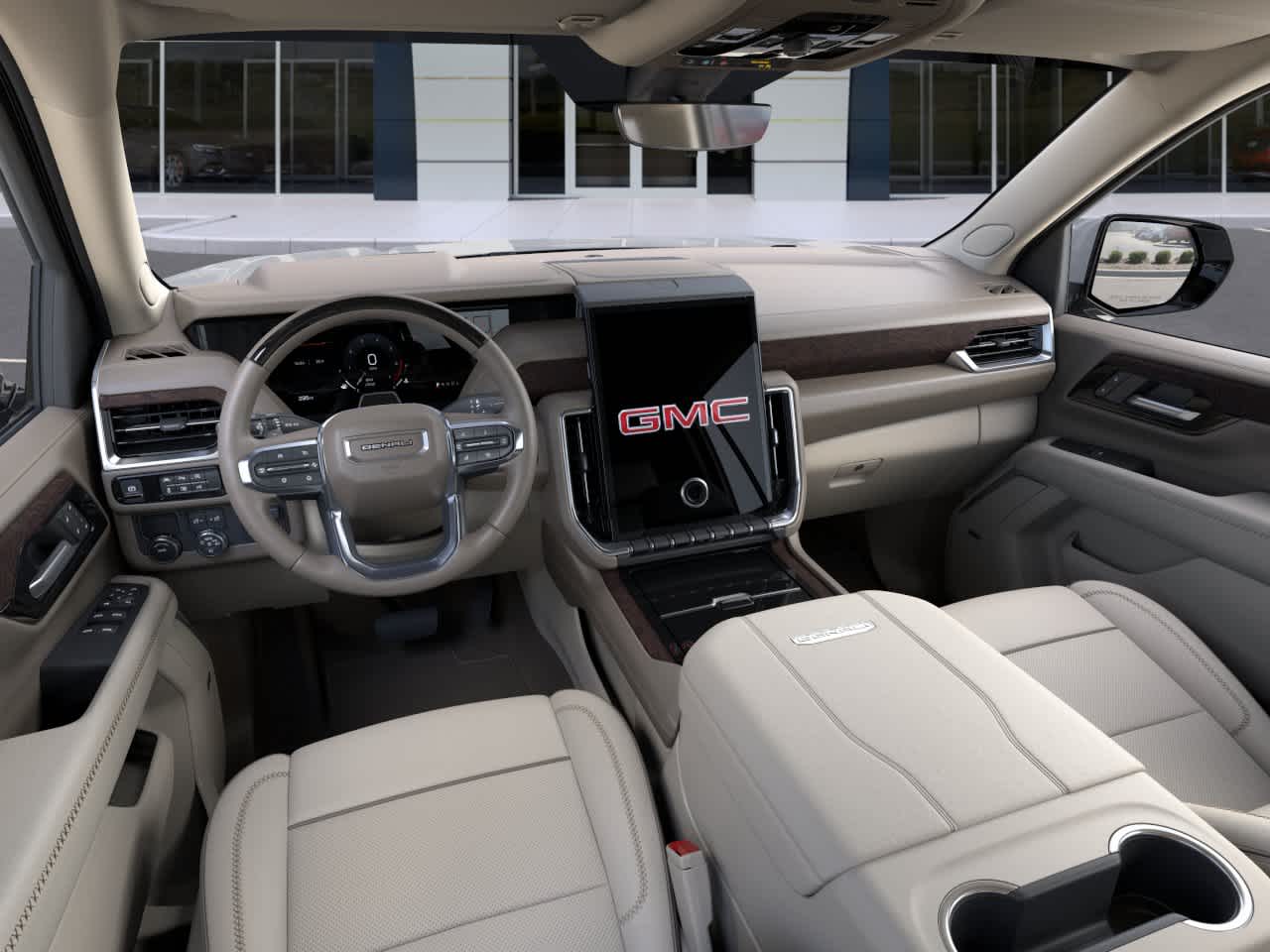 2026 GMC Yukon Denali Denali Glacier White Tricoat at Group 1 GMC Buick South