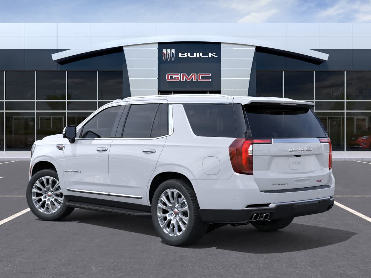 2026 GMC Yukon Denali Denali Glacier White Tricoat at Group 1 GMC Buick South
