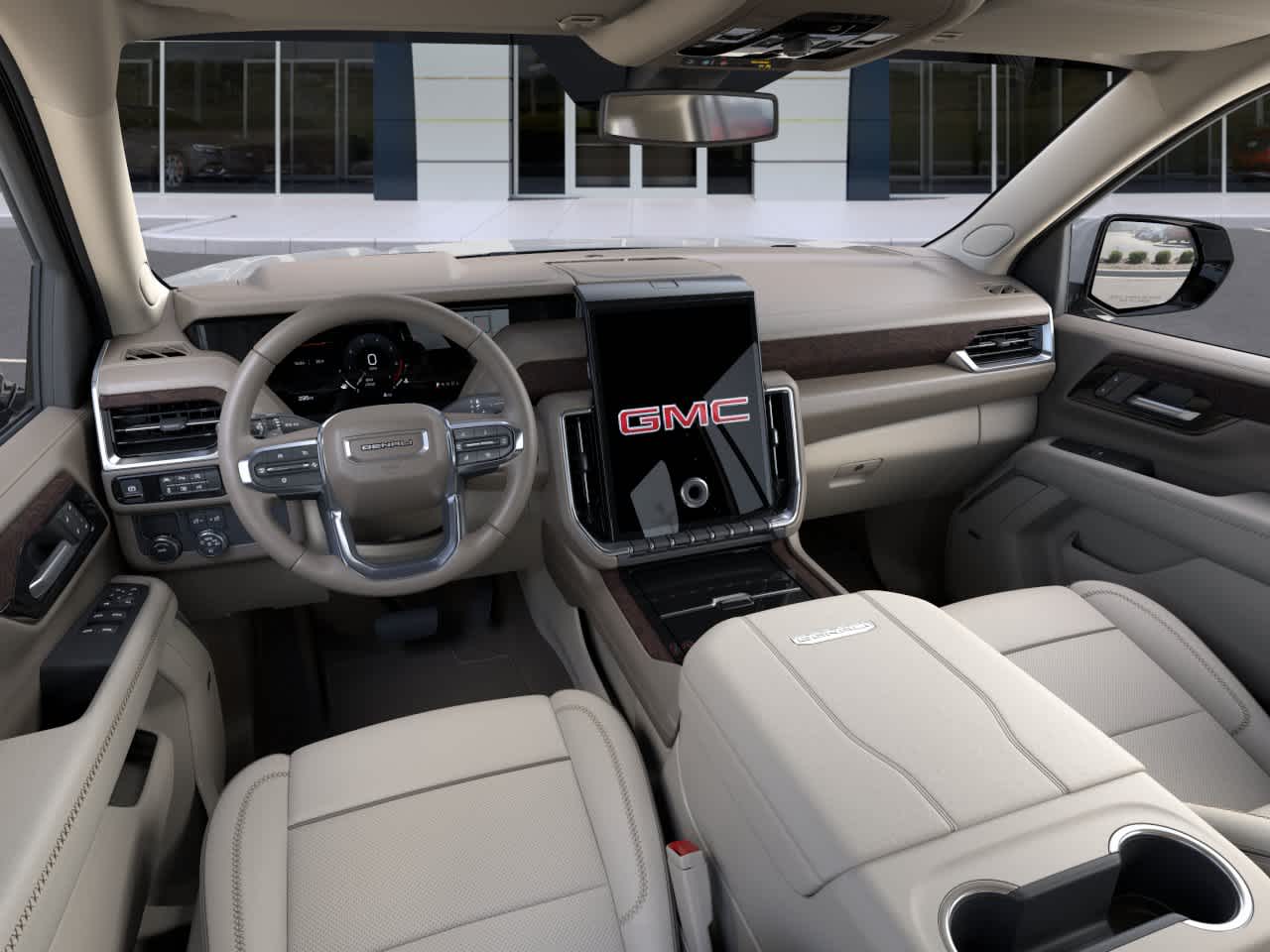 2026 GMC Yukon Denali Denali Glacier White Tricoat at Group 1 GMC Buick South