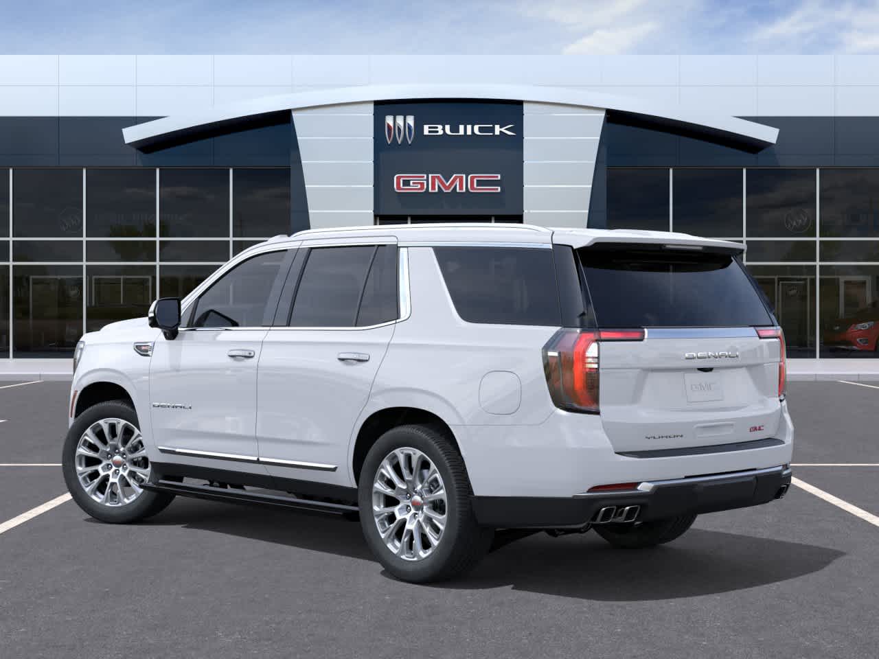 2026 GMC Yukon Denali Denali Glacier White Tricoat at Group 1 GMC Buick South