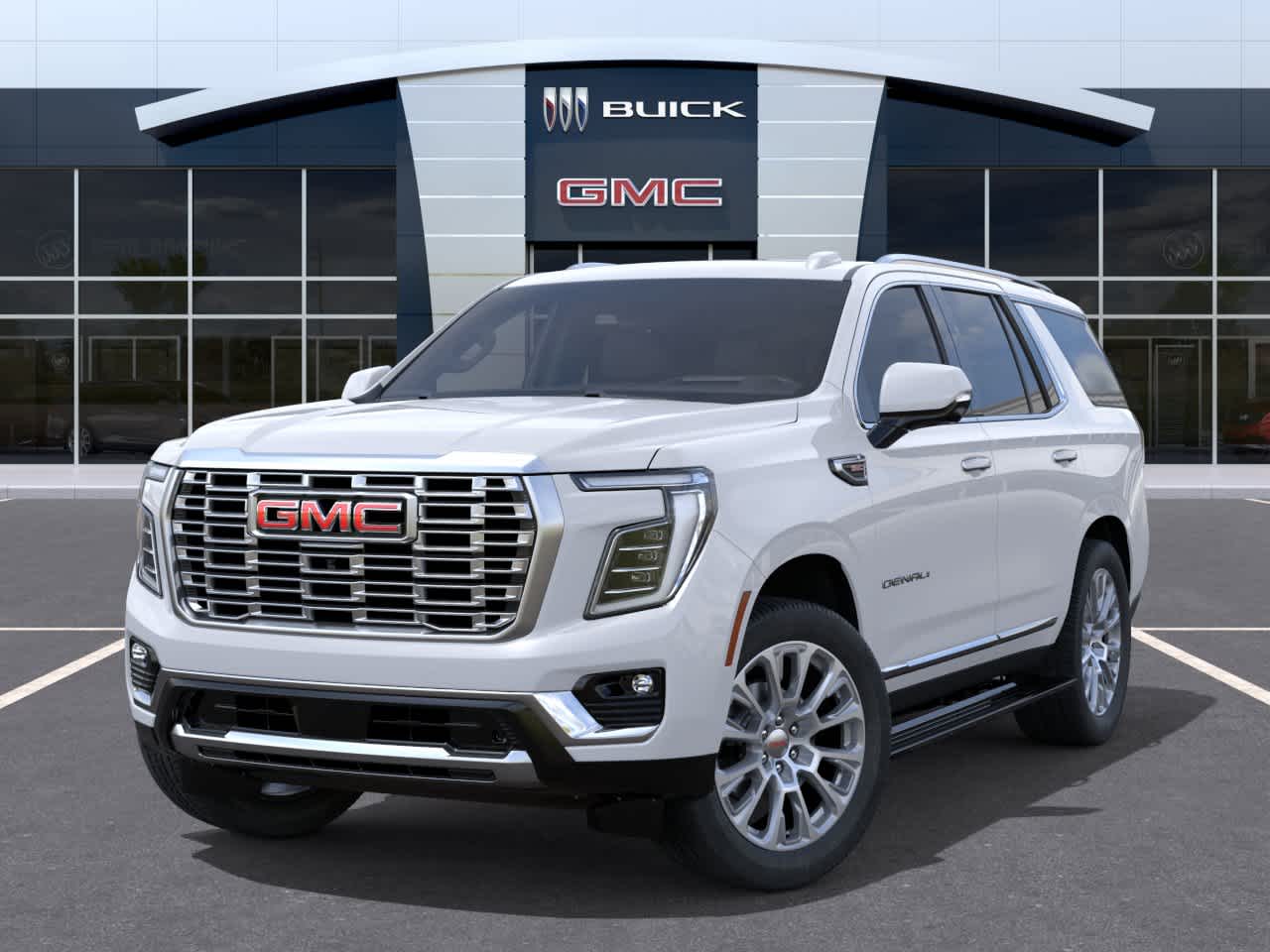 2026 GMC Yukon Denali Denali Glacier White Tricoat at Group 1 GMC Buick South