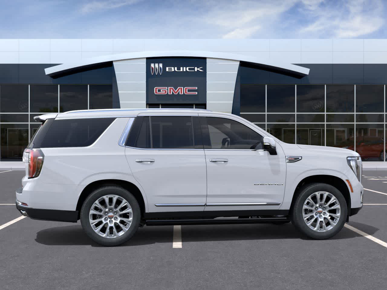 2026 GMC Yukon Denali Denali Summit White at Group 1 GMC Buick South