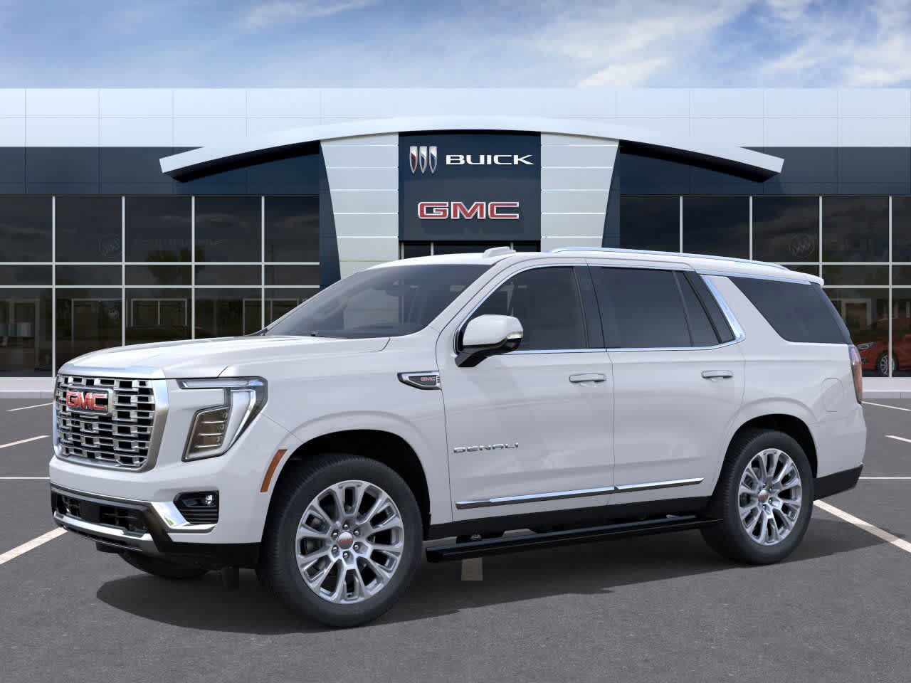 2026 GMC Yukon Denali Denali Summit White at Group 1 GMC Buick South